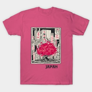 Japanese Sakura Tree T-Shirt